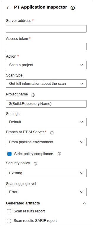 Configuring the plugin settings